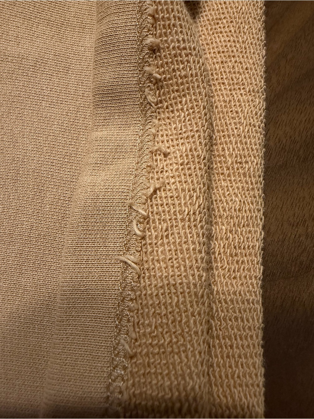 Chloé Girls Logo Short Sleeve Romper Dress w/ Pockets — Sandy Beige | Size 5 - Picture 5 of 7